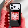Poland Polish Flag Phone Case for iPhone 17 Air 16e 15 14 13 Pro Max Back Cover for 12 11 Pro Coque