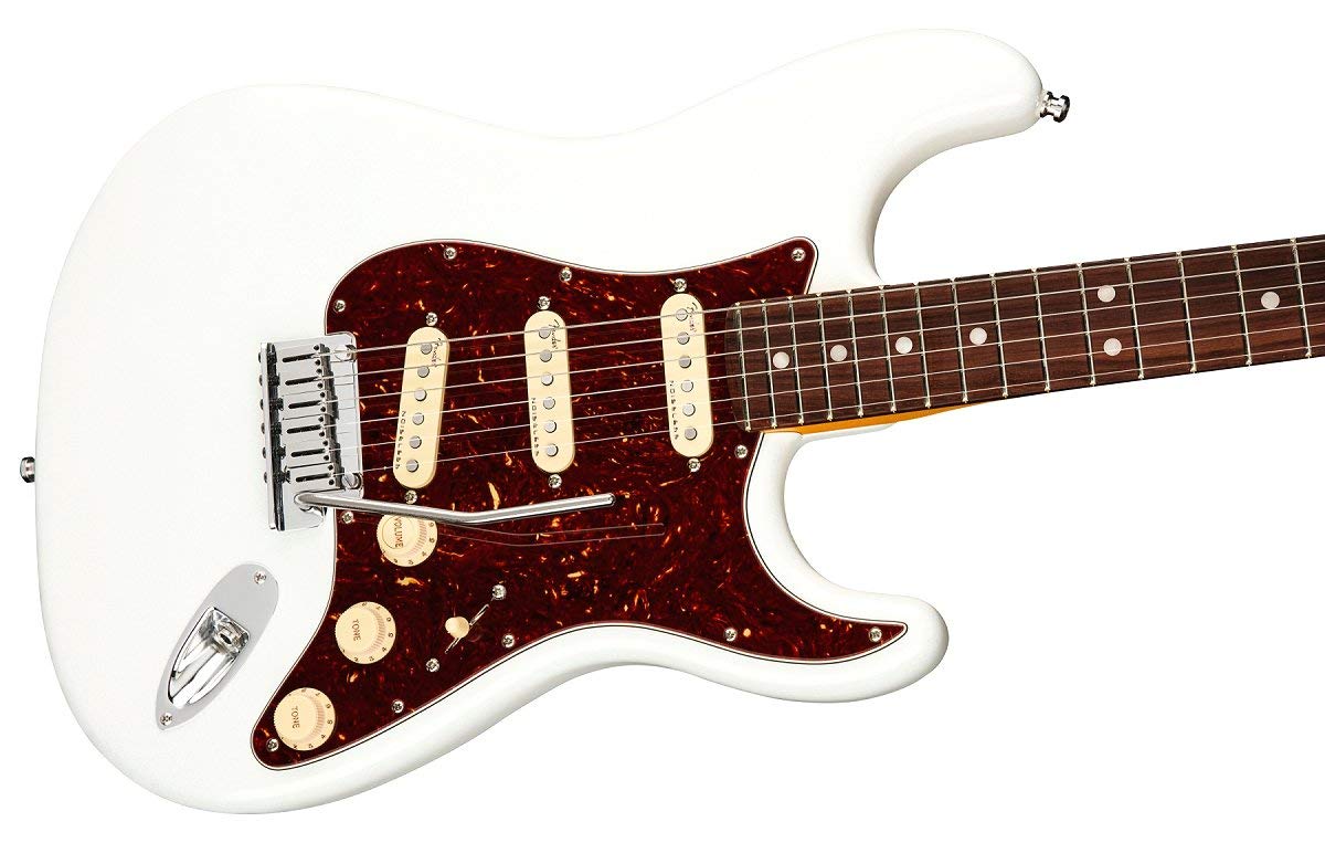 

Fender Electric Guitar American Ultra Rosewood Arctic Pearl Stratocaster®, Fingerboard,