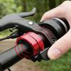 1PC Mountain Bike Double Bells Aluminum Alloy Invisible Left-Clip Horn Cycling Equipment