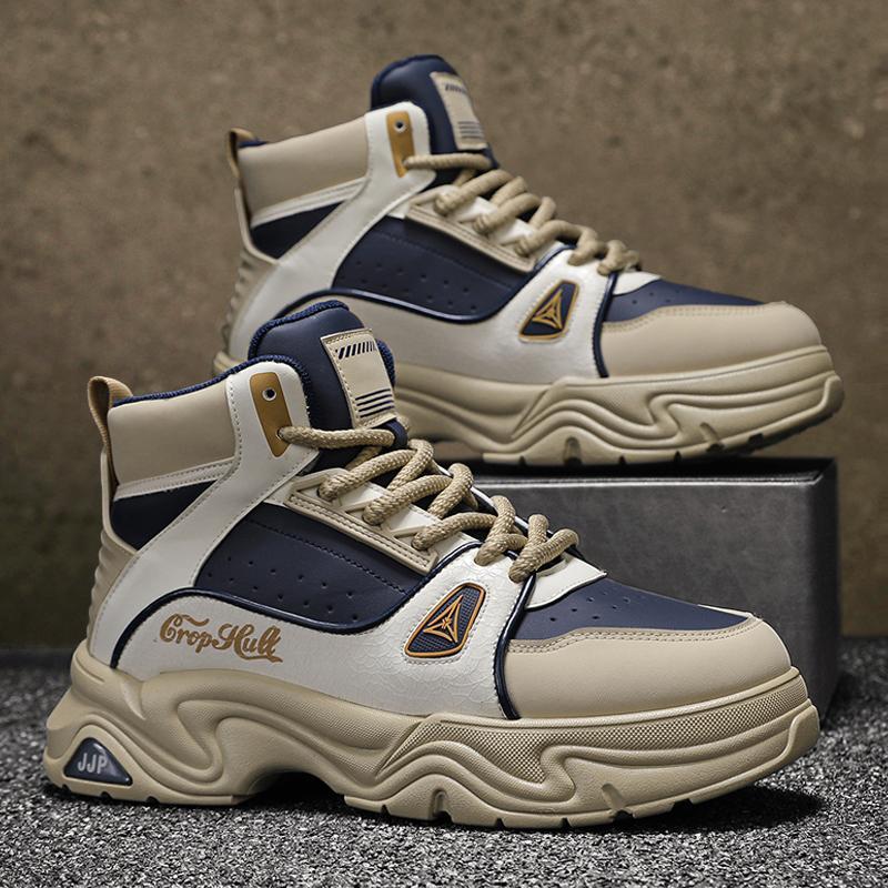 

High-top shoes men s 2025 new student Air Force casual No. 1 board shoes personalized waterproof and non-slip niche sports men s shoes 44