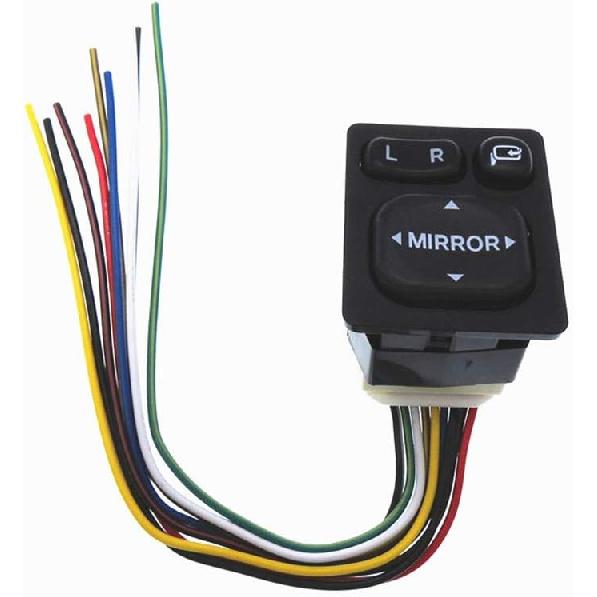 Power Auto Rear Mirror Folding Switch with Wire Harness 84872-52040 for Toyota Vios Rav4 Camry Scion Lexus