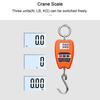 200Kg Electronic Luggage Scale Portable Digital Hanging Scales Lcd Display Travel High Accurate Handheld Weighing Tool