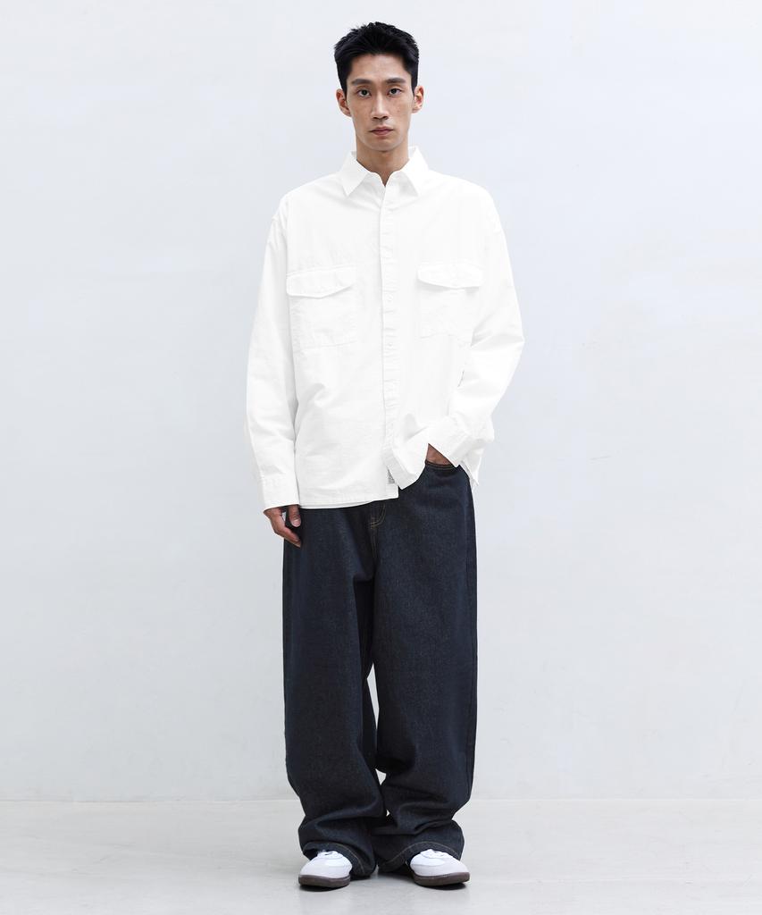 FILLUMINATE Stitch Point Denim Pants - Indigo