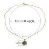 [Sedona's Magic] Maiden's Guardian Unicorn Necklace (Avalon) Gold-colored Pendant with Abalone Shell Inlay and Zircon, Easy Adjustable Slide Pin