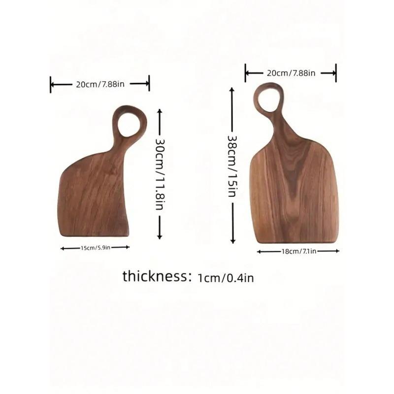 Planches à découper en noyer de haute qualité, planches à découper de cuisine faites à la main pour la préparation des aliments, accessoires en bois de haute qualité