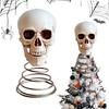 Halloween Skull Crow Tree Topper Home Festivel Desktop Ornament Party Atmosphere Props Halloween Gift  Year Home Decor