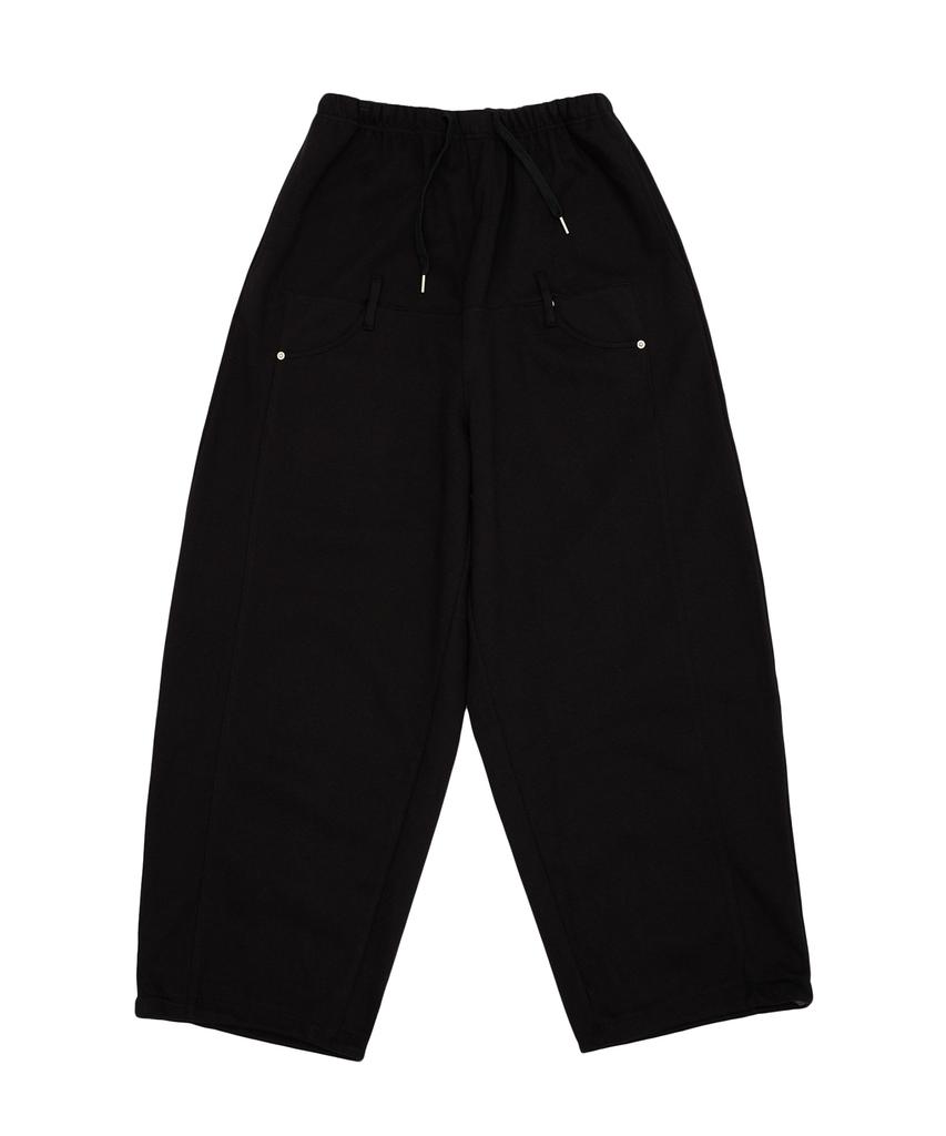DOUBLE JD Doubleing Wide Sweatpants (Black)
