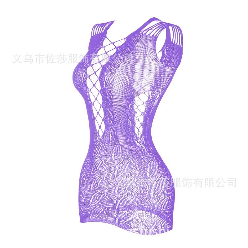 Sexy Underwear Women's Suspenders, Sexy Hollow Hip Skirt, Breast Mesh, Jacquard Perspective, Cute