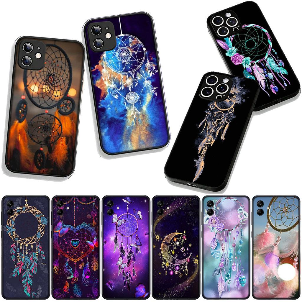 for Samsung Galaxy A25 A37 A57 A12 A14 A50 A51 A70 A71 A72 A04 M15 Note 20 9 8 10 Case Watercolor Dreamcatcher Dream Catcher