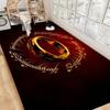 L-Lord Of The Ring Bathroom Mat Anti-slip Absorb Water Long Strip Cushion Bedroon Mat Hotel Decor Mat