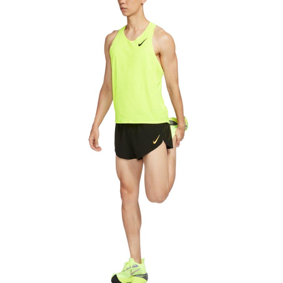 New Nike Dri Fit Tank Tops Men's Yellow FN4232-702