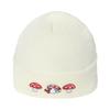 Foreign Trade Knitted Hat Women's Cross-border Winter Mushroom Embroidered Thermal Hat Casual Trend Japan and Korea Cute Wool Hat Student