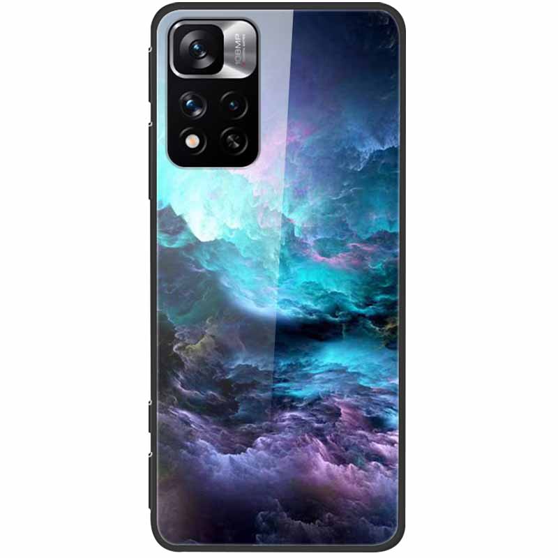 Tempered Glass Case For Xiaomi Redmi Note 11 Pro+ 5G Cover Hard Protective Funda for Redmi Note 11 Pro Plus 5G Soft Bumper 6.67