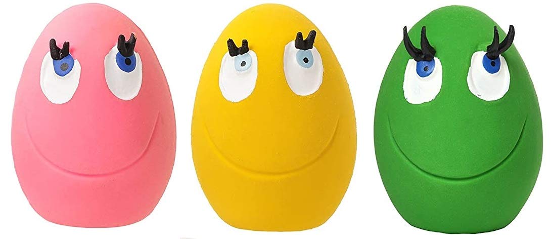 

Dadway LANCO Egg Small Dog Toy x 3 of (Color Unspecified) (Pack 3)