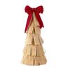 Handmade Velvet Christmas Tree Ornament DIY Tabletop Xmas Tree  Home Decoration