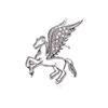 2026 Exquisite Pegasus Dream Earrings: Light Luxury, Hollowed-Out Design, Micro-Inlaid Gems