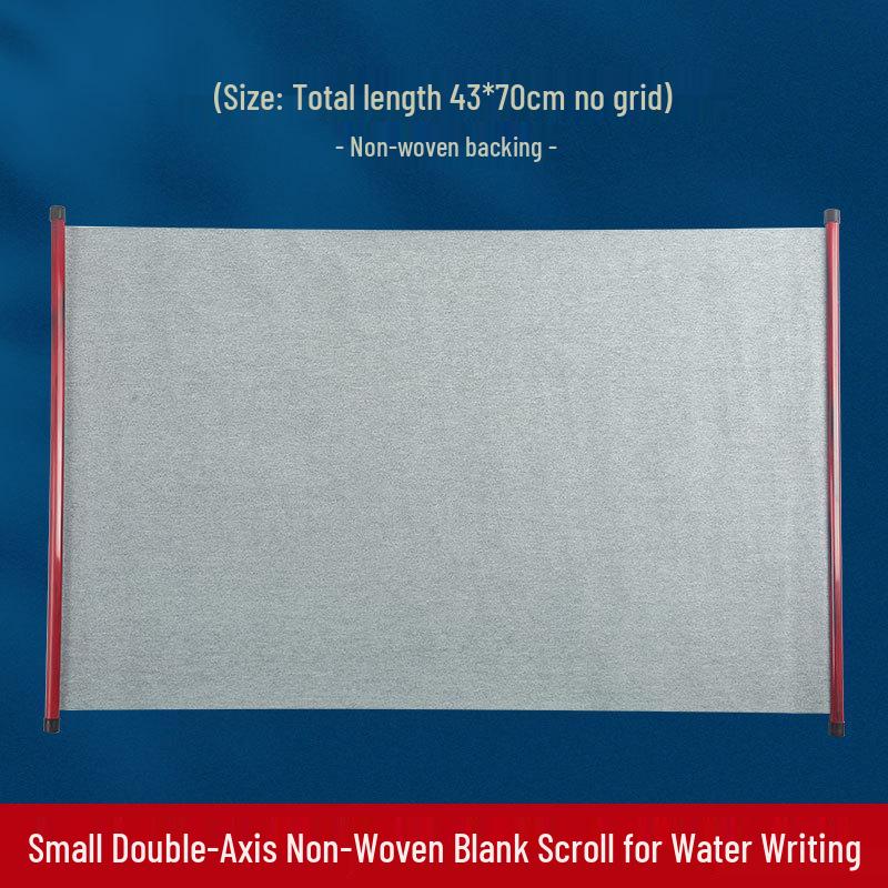 Thickened Non-Woven Fabric Calligraphy Water Writing Cloth Roll 1.4m – Blank Mi Zi Ge Reusable Practice Sheets