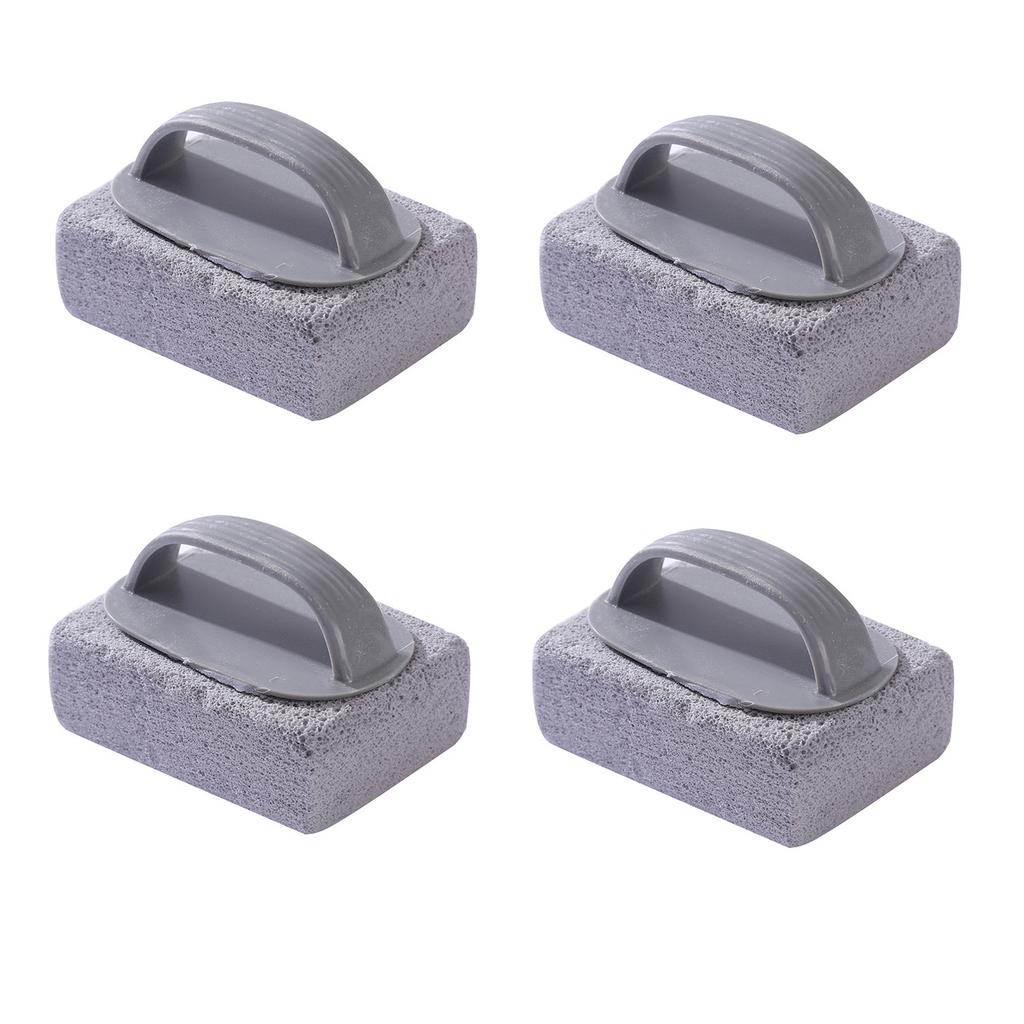 Swimming Pool Pumice Scrubber with Handle Tile Cleaning Stones Pools Pumice Stone Pool Cleaning Block with Handle