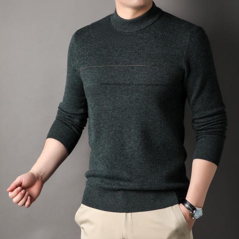 

Мужской термобазовый слой Yiliteng из 100% мериносовой шерсти с круглым вырезом 180