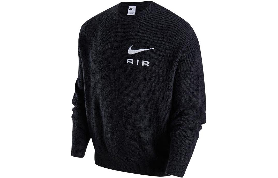 Nike Knitwear Men s Black Crew Neck Moderate Other FB7726-010 XL