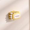 Dinosaur Towel Holder Free Punching Waterproof Storage Holder Strong Adhesive Moisture-Proof Durable Clip for Bathroom Kitchen