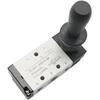 4H210-08 1/4" 2 Position 5 Port Air Manual Valve Pneumatic Control Valve 5/2 Way Hand Lever Operated Control Valve(Only 4H210-08)
