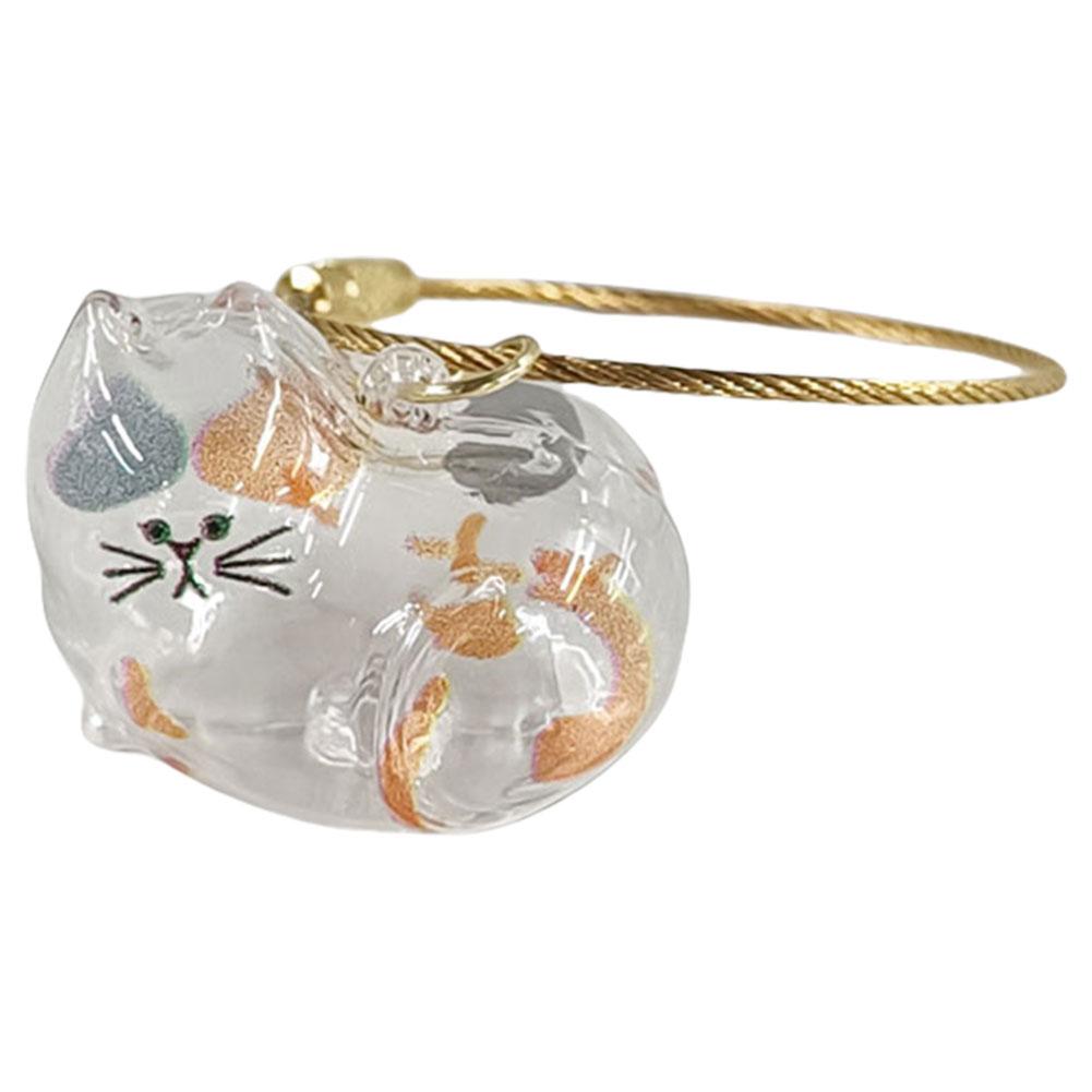 

Transparent Cat Keychain Hair Storage Bottle Pet Hair Storage Box Cat Hair Storage Capsule Keychain Gift for Pet Lovers