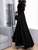 Women's Spring/Autumn New Arrivals Luxury Velvet Dress