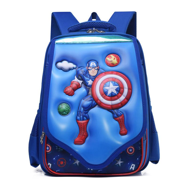 Cute And Durable Oxford Cloth Kids Backpack With Spine Protection For Boys And Girls