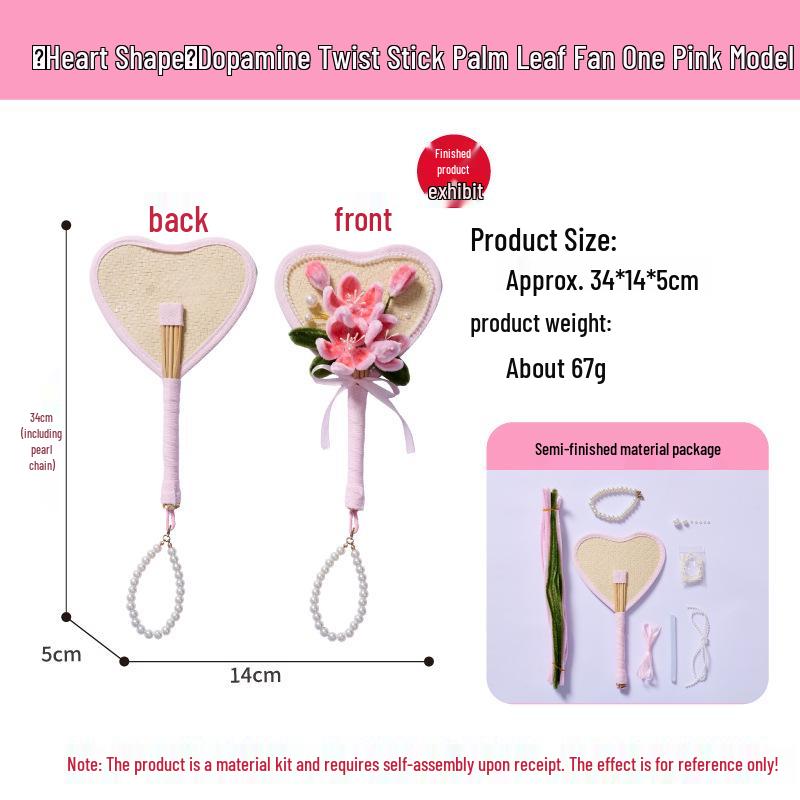 Teacher's Day Reed Fan DIY Craft Kit - Handmade Gift for Teachers