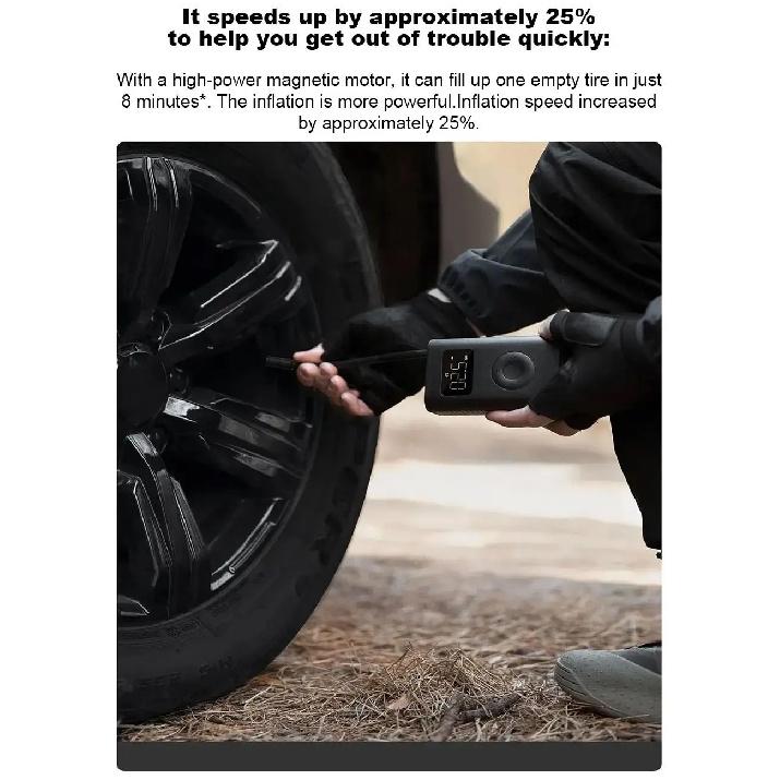 MIJIA Air Pump 2/2D/2Pro Portable Electric Air Compressor Inflatable Treasure 150psi High Pressure Motorcycle Car Soccer