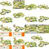 Electric Car Racing Track Puzzle Dinosaur Scene Kid Educational Toy