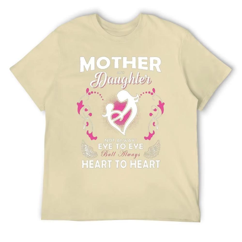 Mother's Day Mother And Daughter Mom T WOmen's T-shirt Round Neck Sports  Cool Tshirt Creative Aactivity Competition Eur Size
