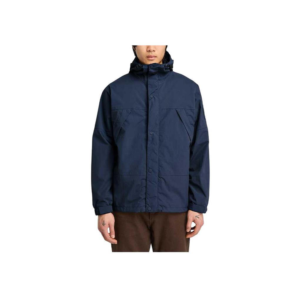 Timberland Outdoor Fashion Comfortable Hiking Waterproof Windproof Jacket Men Jacket Deep-Navy A68XF-433