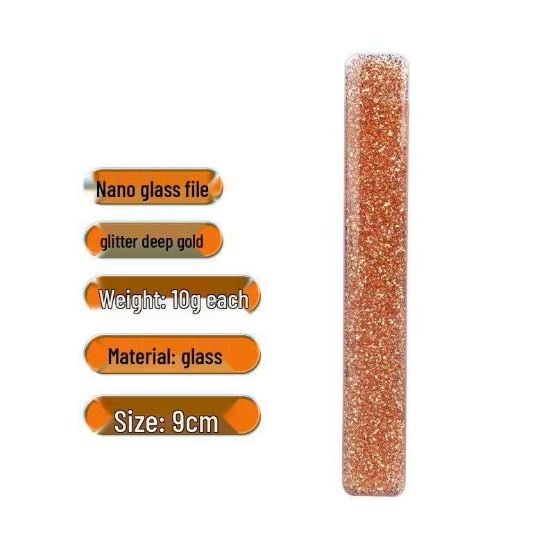 In Stock Glass Nail File - Polishing, Grinding & Shining Tool for Manicures