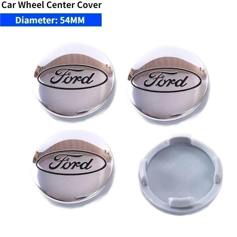 Car Sticker Car Wheel Rims Center Hub Cover Caps for Ford Mondeo Kuga Edge Escape Focus Explorer Fiesta Transit Ranger Fusion F1
