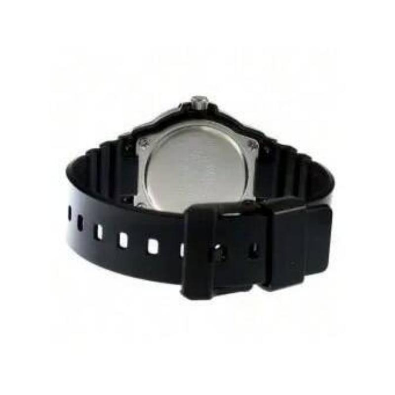 Casio Men's Quartz Sports Watch - Blue and White Dial with Date Display (Model LRW-200H-2E), Resin Case