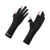 Lilang Ice Silk Sun Protection Fingerless Cycling Gloves