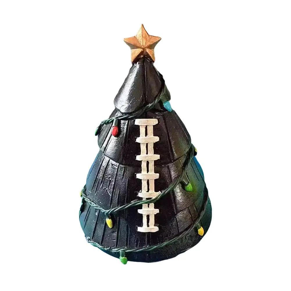 Football Christmas Tree Decoration Ornament Table Lamp Pendant Ball Christmas Ceiling Ornament Tree Lights B8M9