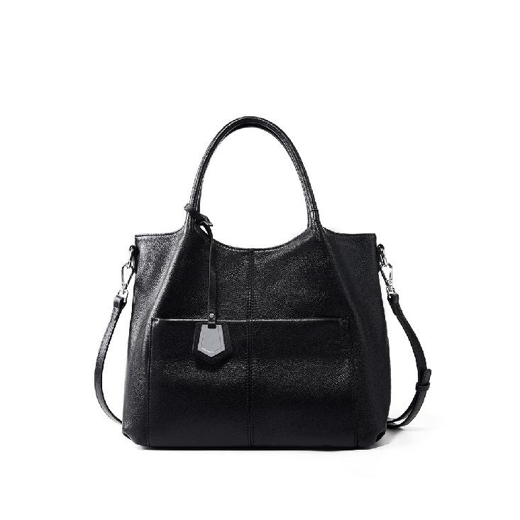 Top Layer Cowhide Large Bag Single Shoulder Handbag for Women 2025 New Vintage Large Capacity Tote Bag Genuine Leather Crossbody Bag for Women