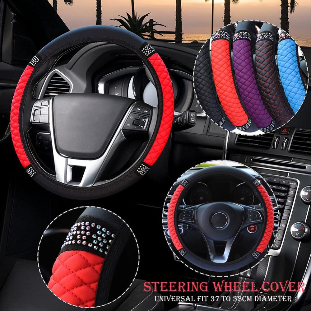 Interior Accessories Steering Wheel Protector Steering Wheel Sleeve Car Steering Wheel Cover