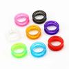 5 Stück Fingerringe Haustierschere Silikon-Fingerringe Friseurschere Silikon-Fingerring Haustierschere Bunter Fingerring