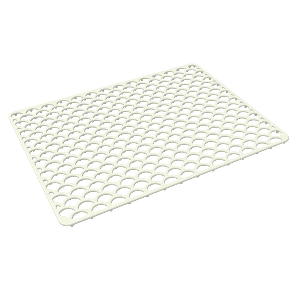 Heat Resistant Mat Silicone Sink Mat Noise Reduction Design Thick Soft Material Anti-Slip Feet Dishwasher Safe