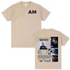 Rapper Abraham Mateo Tour 2025 Graphic Tshirt Unisex Women Clothing Hip Hop High Quality Oversized Tshirts Short Sleeve Tee Shirt