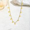 2026 Titanium Steel Clavicle Chain: European & American Niche Shell Necklace, Trendy Cold Style for Women