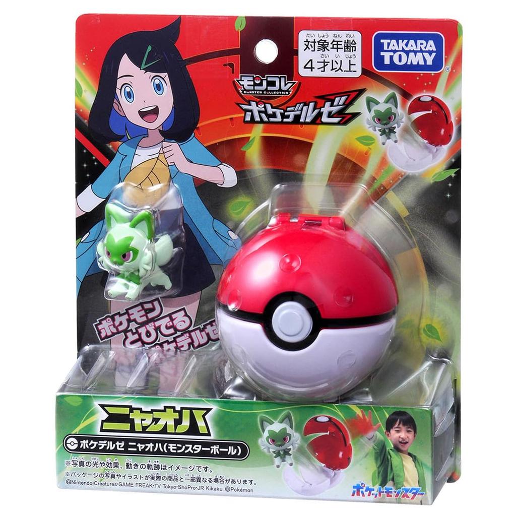 TAKARA TOMY Pokemon Moncolle Pokedelze Nyaoha (Monster Ball)