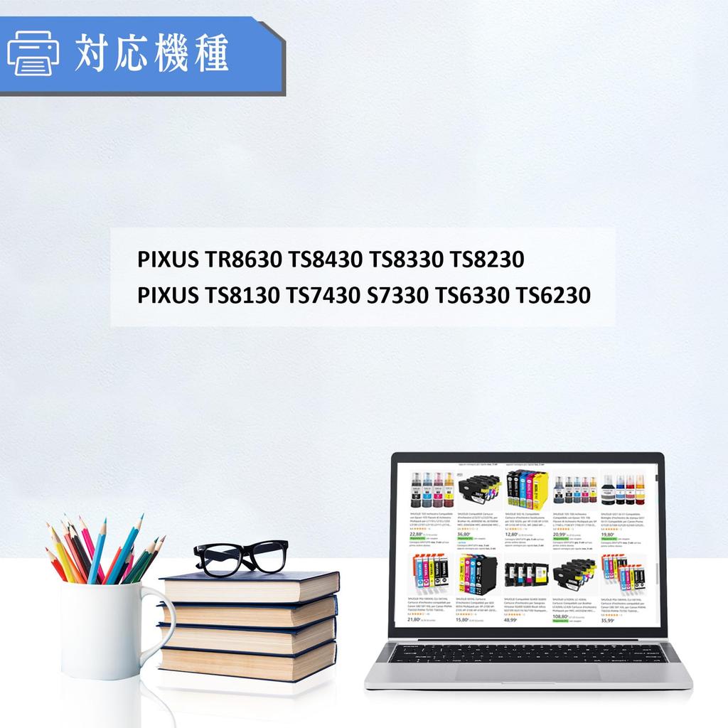 SHUOLEI BCI380XL BCI381 Reinigung Kompatibel mit Canon Einfach durch die Reinigungskartusche ersetzen und die Druckkopfreinigung durchführen Drucker verstopft und