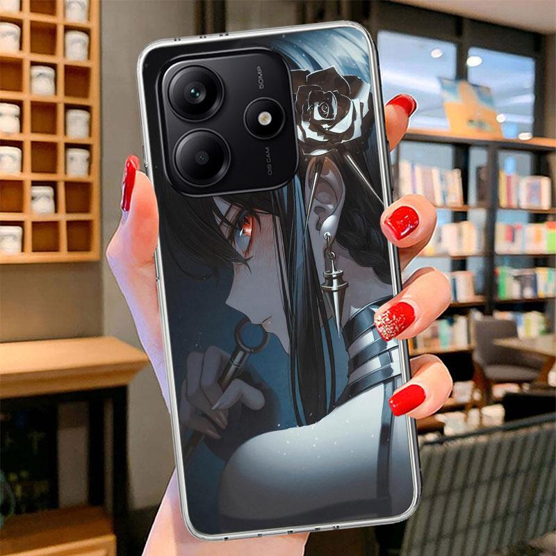 S-Spy Family Yor F-Forger Phone Case For Xiaomi Redmi Note 15 14 13 12 11 10 Pro Plus 14S 12S 11S 11T 11E 10S Soft Fundas Shell