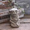 Hampshire Garden Craft Gargoyle MIDI (Kleiner Gremlin A) Gartenornament UK Dekorationsgegenstand aus der Dragonstone Serie geeignet Englische Gärten als