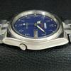 GENUINE VINTAGE SEIKO 5 AUTOMATIC 7009A JAPAN MENS BLUE DIAL WATCH a708775-1